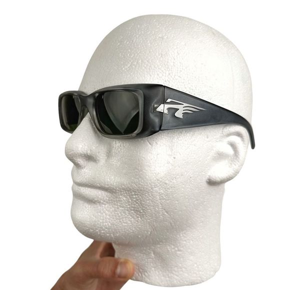 Rare Vintage Arnette Sunglasses Dirty Harry 215-4515 Grey Surf Skateboard Snow - Picture 2 of 9